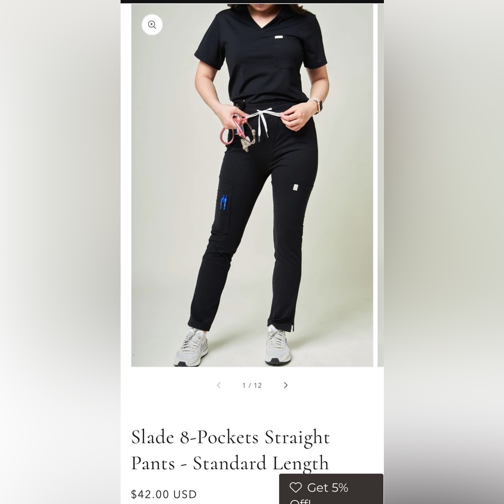 Make It Scope Slade 8-Pockets Straight Pants